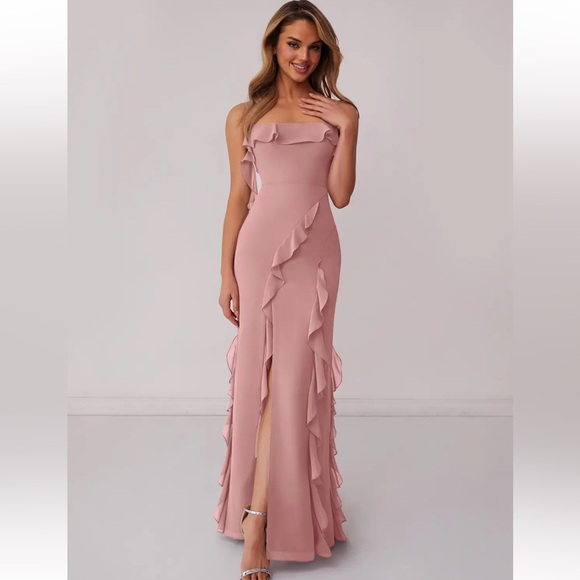 Prom Ruffle Dress - Picture 2 of 5